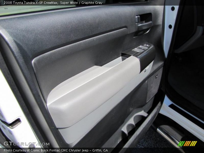Super White / Graphite Gray 2008 Toyota Tundra X-SP CrewMax