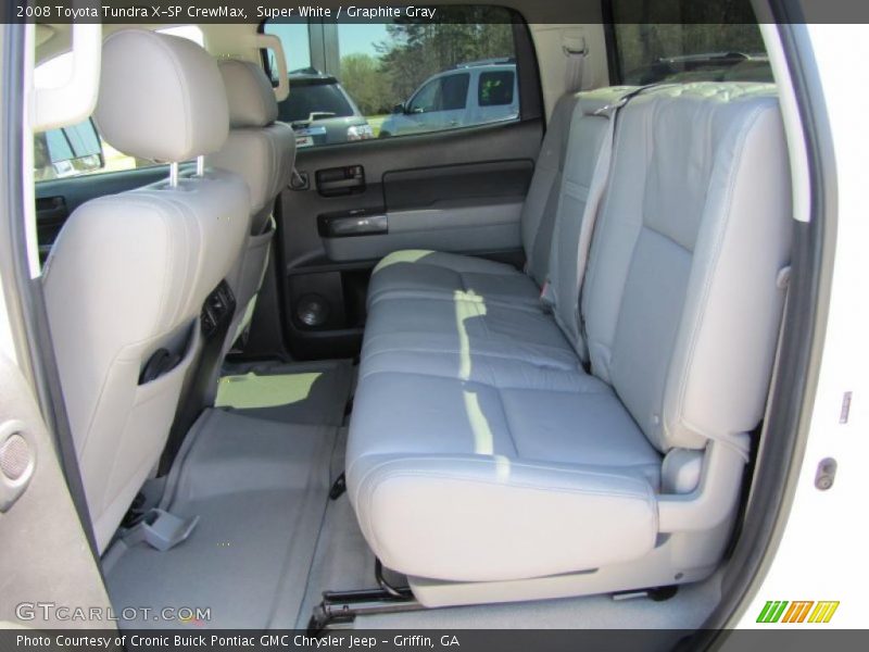 Super White / Graphite Gray 2008 Toyota Tundra X-SP CrewMax