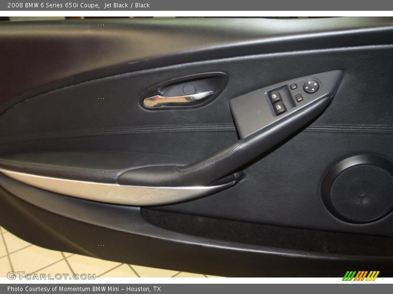 Jet Black / Black 2008 BMW 6 Series 650i Coupe