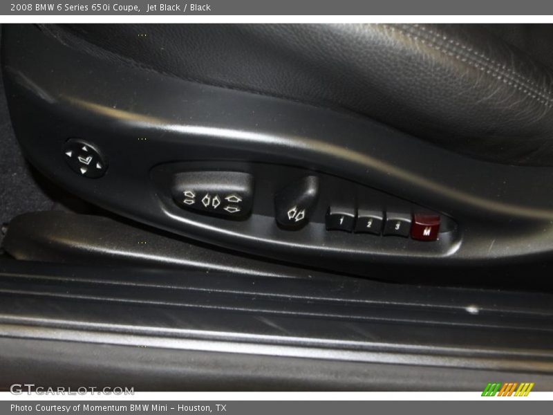 Jet Black / Black 2008 BMW 6 Series 650i Coupe