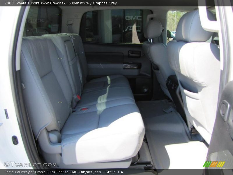 Super White / Graphite Gray 2008 Toyota Tundra X-SP CrewMax