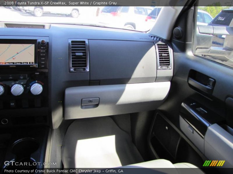 Super White / Graphite Gray 2008 Toyota Tundra X-SP CrewMax