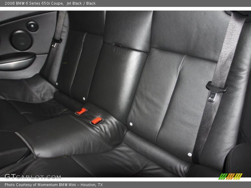 Jet Black / Black 2008 BMW 6 Series 650i Coupe