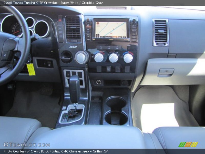 Super White / Graphite Gray 2008 Toyota Tundra X-SP CrewMax