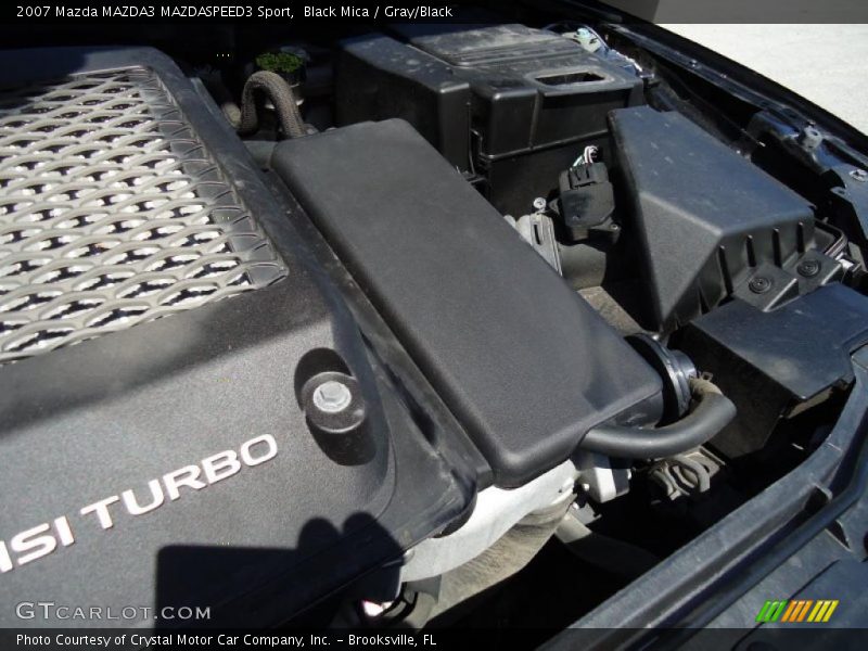 Black Mica / Gray/Black 2007 Mazda MAZDA3 MAZDASPEED3 Sport