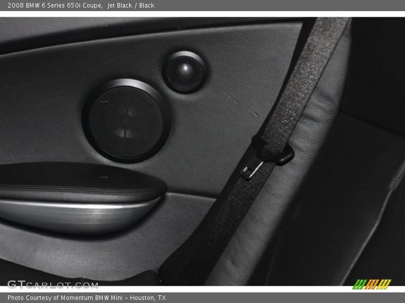 Jet Black / Black 2008 BMW 6 Series 650i Coupe