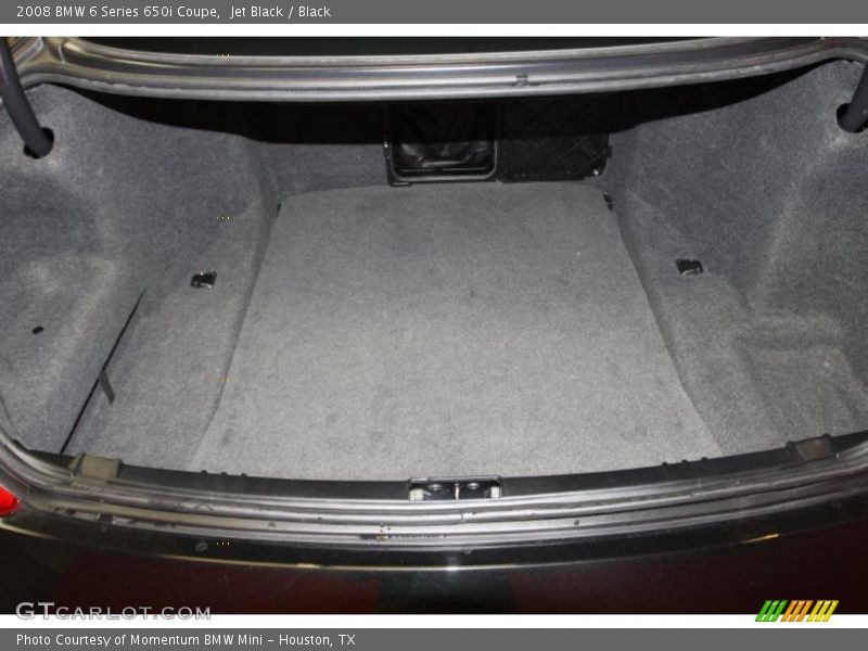 Jet Black / Black 2008 BMW 6 Series 650i Coupe