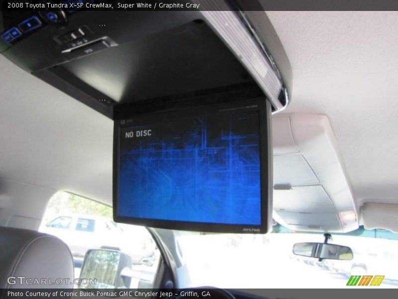 Super White / Graphite Gray 2008 Toyota Tundra X-SP CrewMax