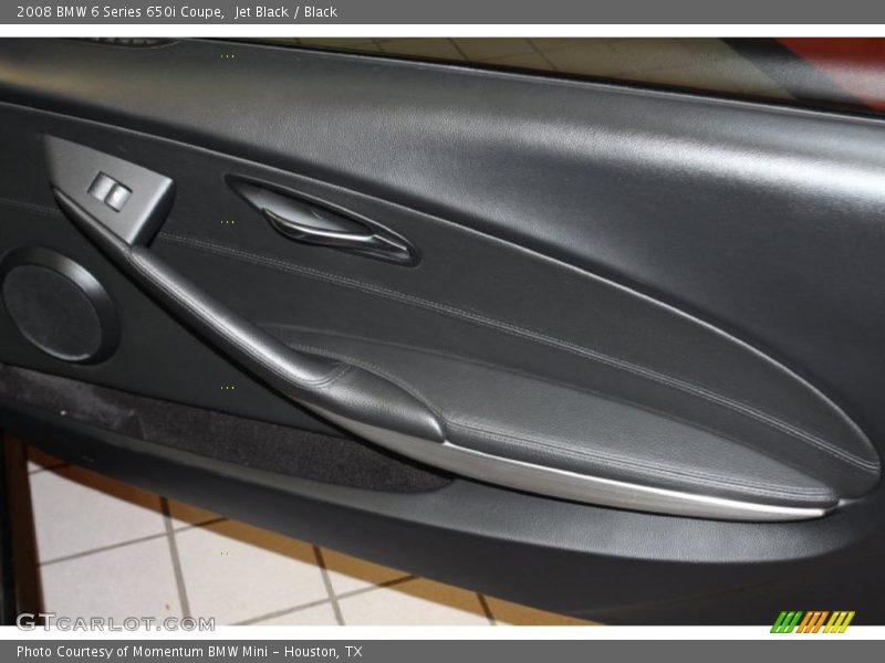 Jet Black / Black 2008 BMW 6 Series 650i Coupe