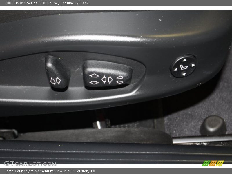 Jet Black / Black 2008 BMW 6 Series 650i Coupe