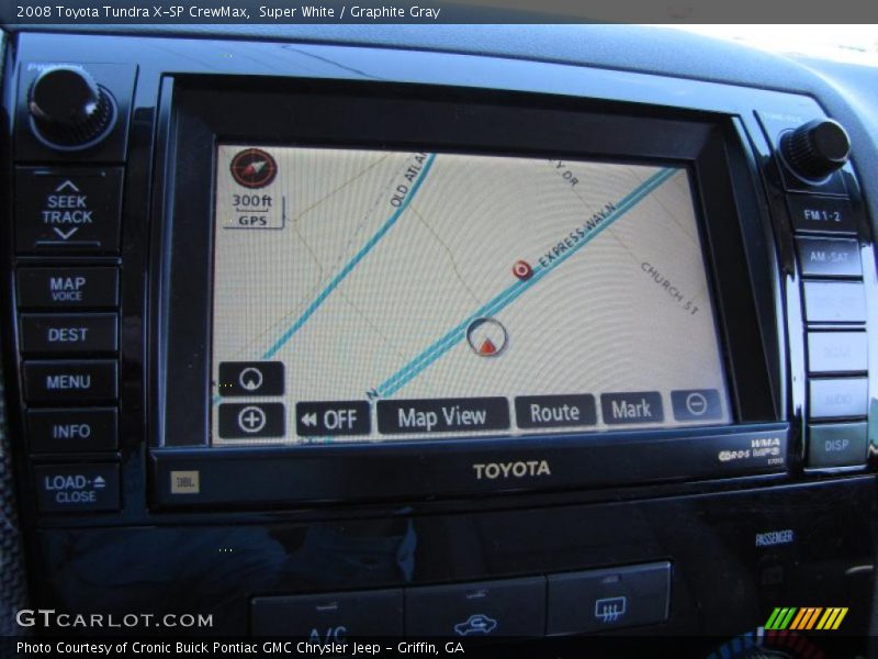 Super White / Graphite Gray 2008 Toyota Tundra X-SP CrewMax