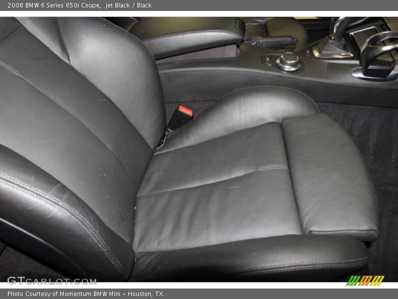 Jet Black / Black 2008 BMW 6 Series 650i Coupe