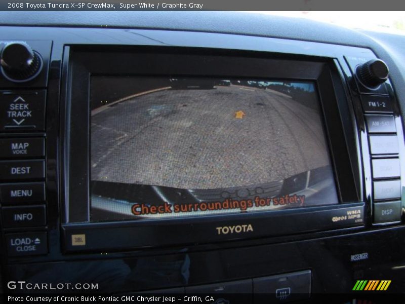 Super White / Graphite Gray 2008 Toyota Tundra X-SP CrewMax
