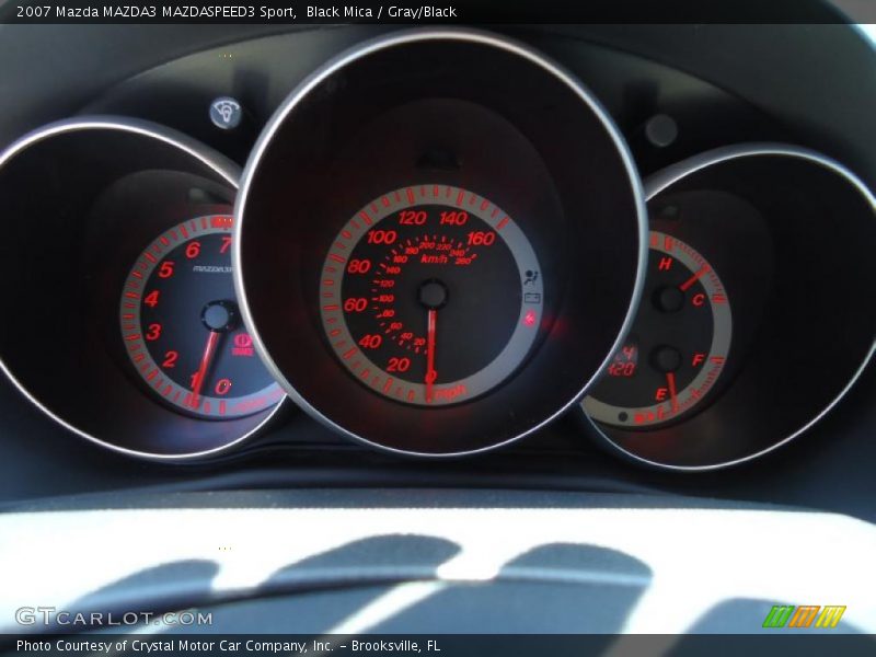  2007 MAZDA3 MAZDASPEED3 Sport MAZDASPEED3 Sport Gauges
