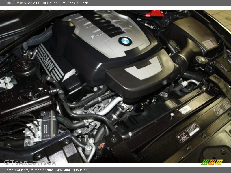 Jet Black / Black 2008 BMW 6 Series 650i Coupe