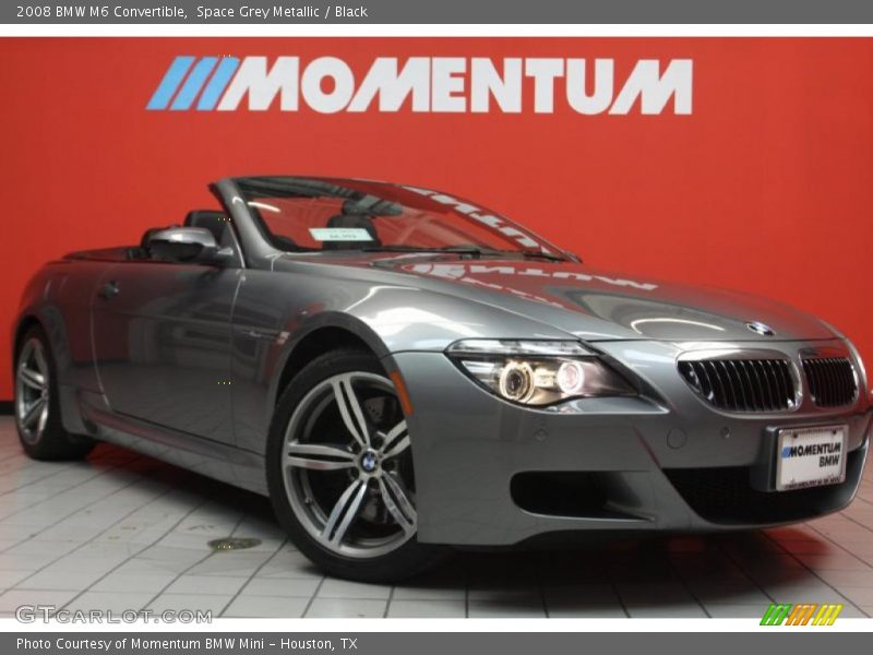 Space Grey Metallic / Black 2008 BMW M6 Convertible