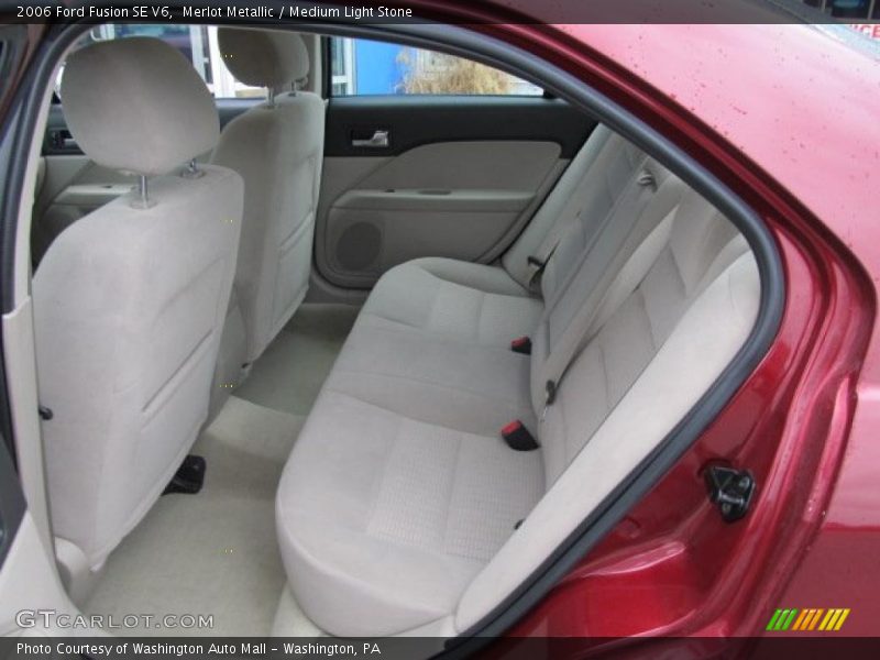 Merlot Metallic / Medium Light Stone 2006 Ford Fusion SE V6