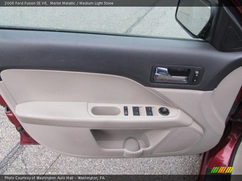 Merlot Metallic / Medium Light Stone 2006 Ford Fusion SE V6