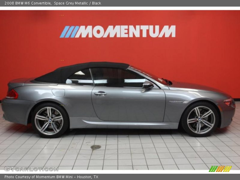 Space Grey Metallic / Black 2008 BMW M6 Convertible