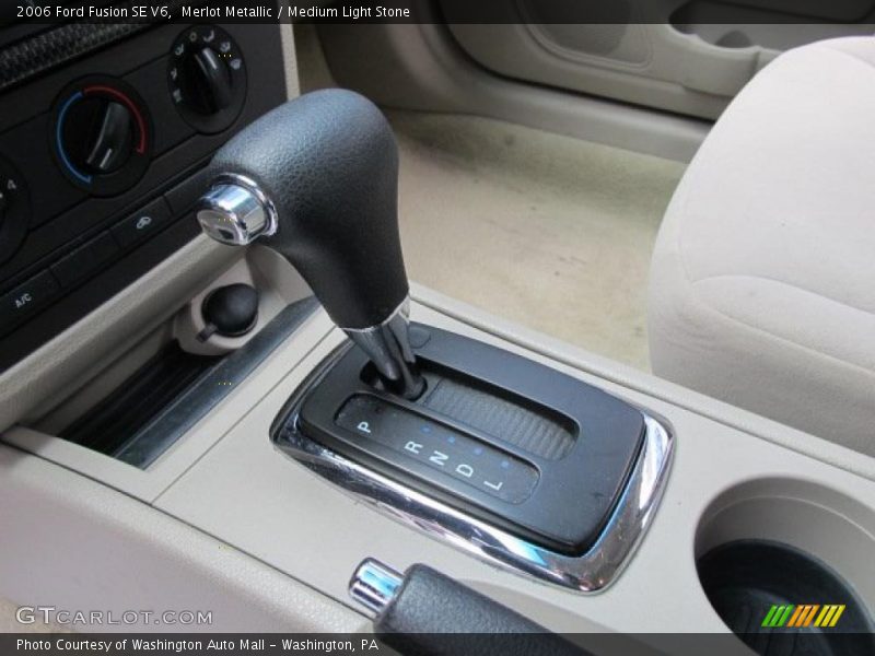 Merlot Metallic / Medium Light Stone 2006 Ford Fusion SE V6
