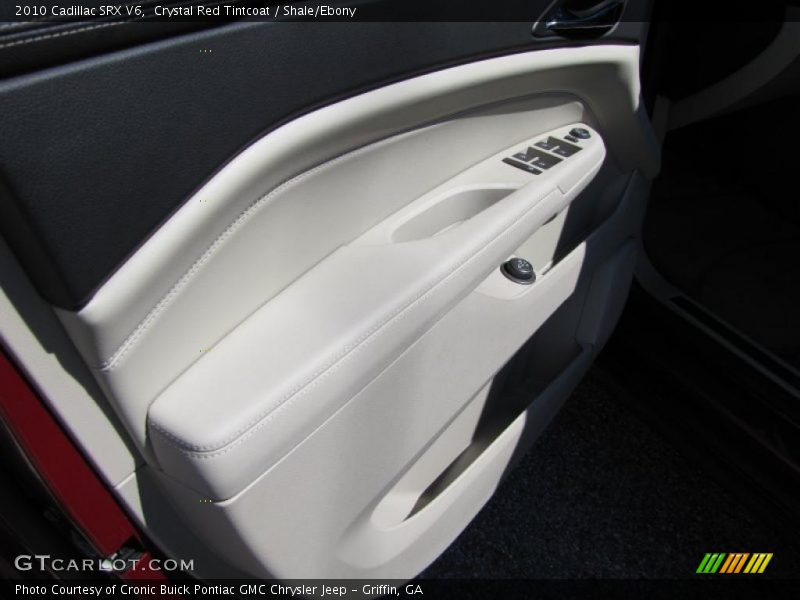 Crystal Red Tintcoat / Shale/Ebony 2010 Cadillac SRX V6