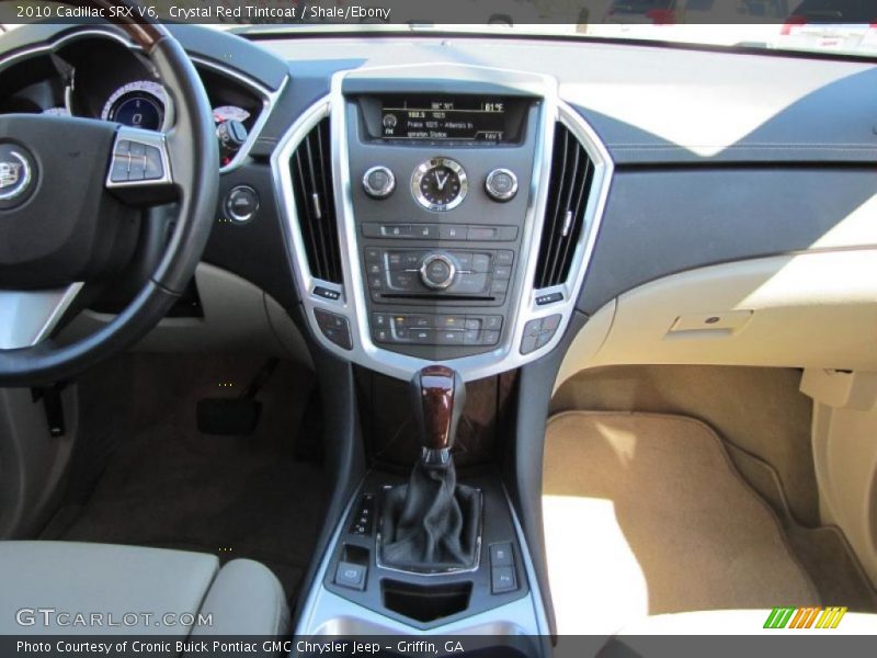 Crystal Red Tintcoat / Shale/Ebony 2010 Cadillac SRX V6