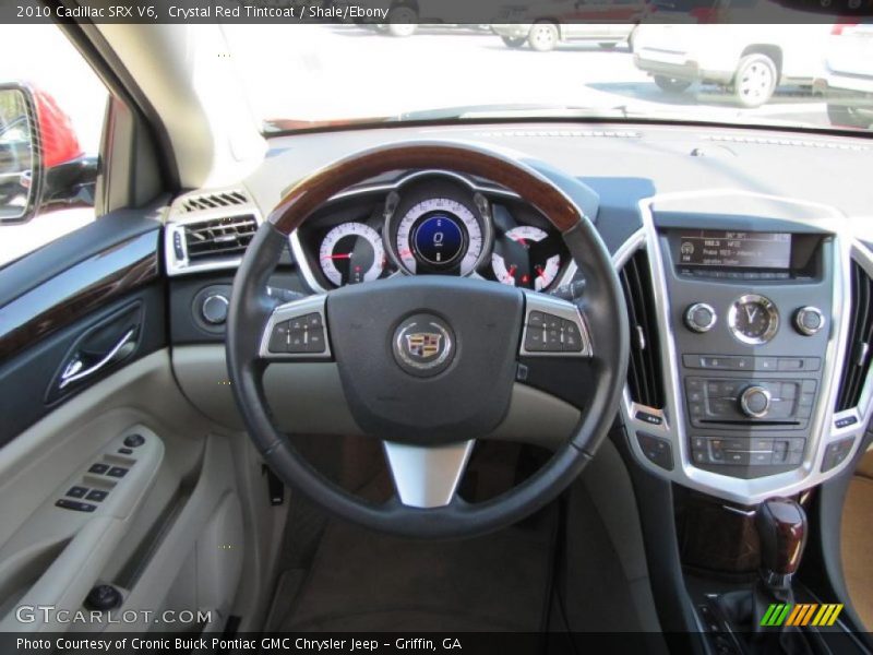 Crystal Red Tintcoat / Shale/Ebony 2010 Cadillac SRX V6