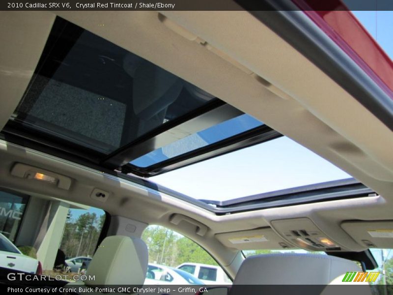 Crystal Red Tintcoat / Shale/Ebony 2010 Cadillac SRX V6
