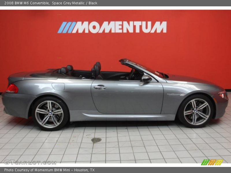 Space Grey Metallic / Black 2008 BMW M6 Convertible