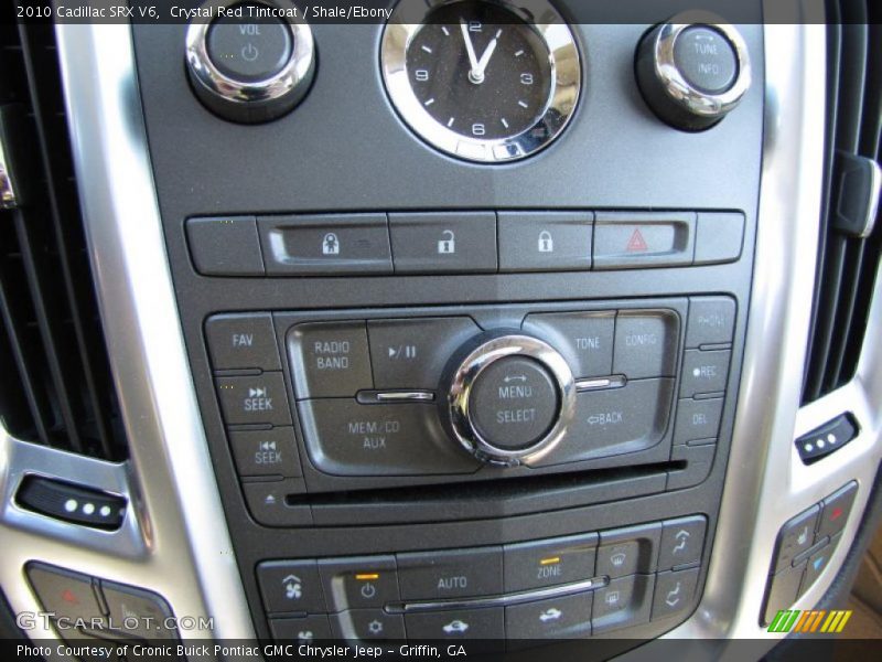 Crystal Red Tintcoat / Shale/Ebony 2010 Cadillac SRX V6