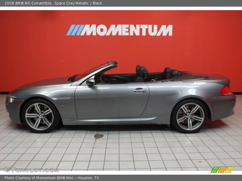 Space Grey Metallic / Black 2008 BMW M6 Convertible