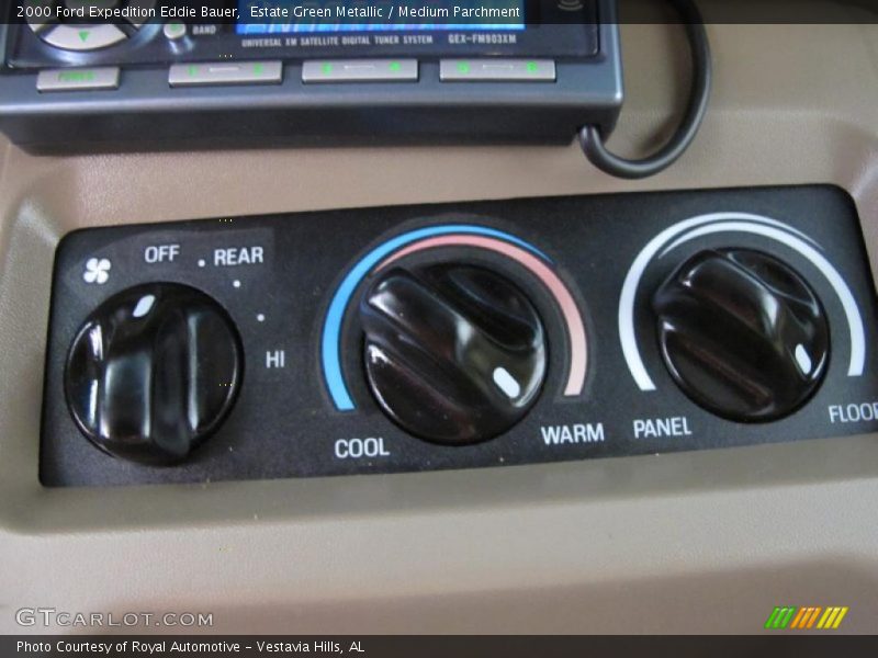 Controls of 2000 Expedition Eddie Bauer