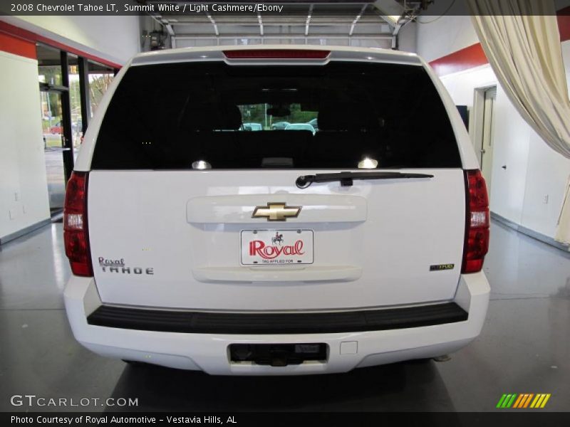 Summit White / Light Cashmere/Ebony 2008 Chevrolet Tahoe LT