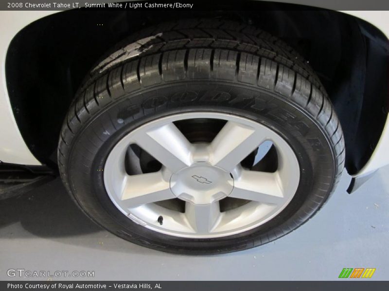 Summit White / Light Cashmere/Ebony 2008 Chevrolet Tahoe LT