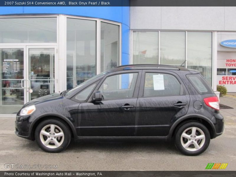  2007 SX4 Convenience AWD Black Onyx Pearl