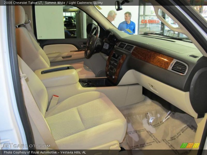 Summit White / Light Cashmere/Ebony 2008 Chevrolet Tahoe LT