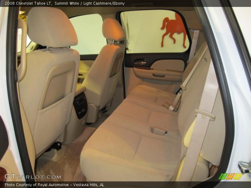Summit White / Light Cashmere/Ebony 2008 Chevrolet Tahoe LT