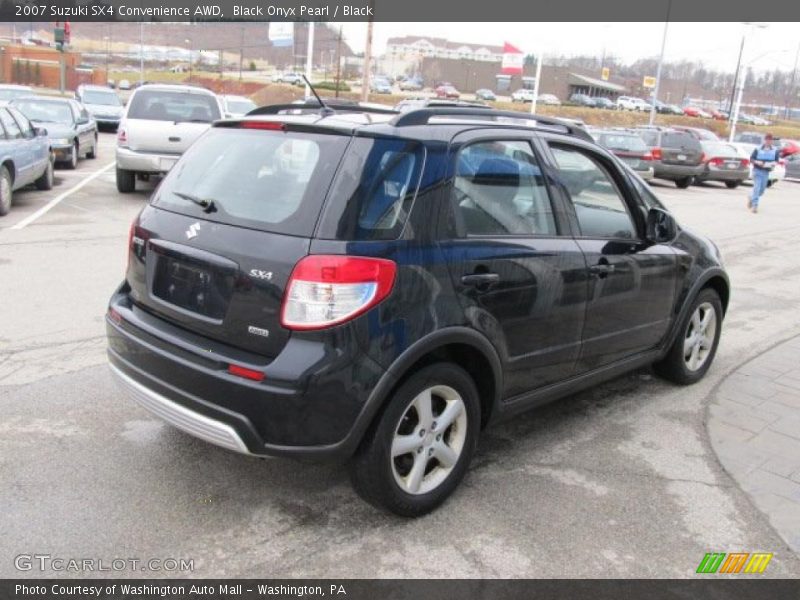 Black Onyx Pearl / Black 2007 Suzuki SX4 Convenience AWD