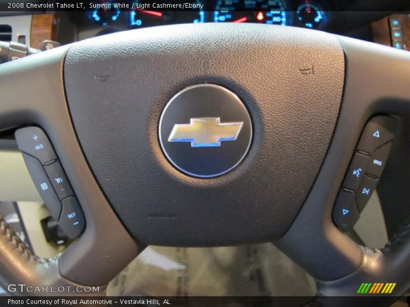 Summit White / Light Cashmere/Ebony 2008 Chevrolet Tahoe LT