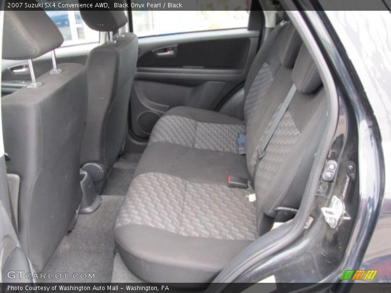  2007 SX4 Convenience AWD Black Interior