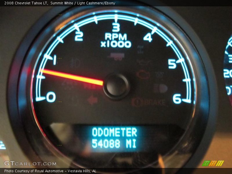 Summit White / Light Cashmere/Ebony 2008 Chevrolet Tahoe LT