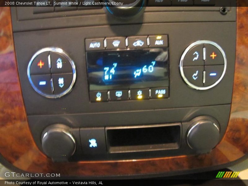 Summit White / Light Cashmere/Ebony 2008 Chevrolet Tahoe LT
