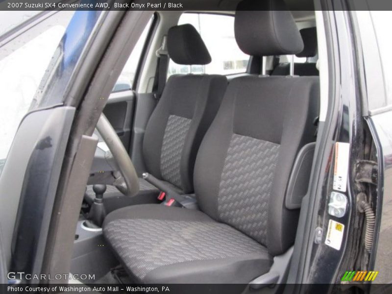  2007 SX4 Convenience AWD Black Interior