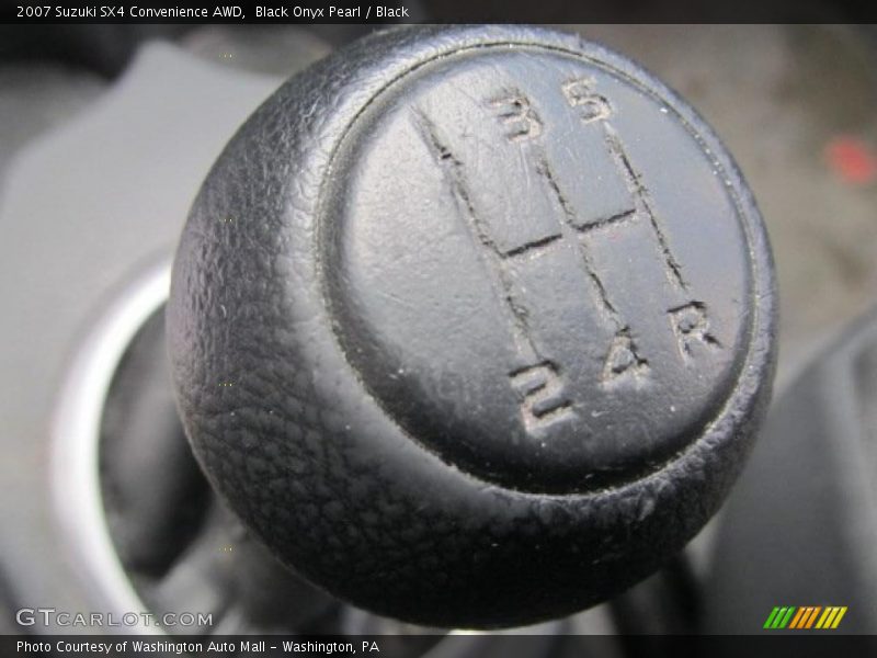  2007 SX4 Convenience AWD 5 Speed Manual Shifter