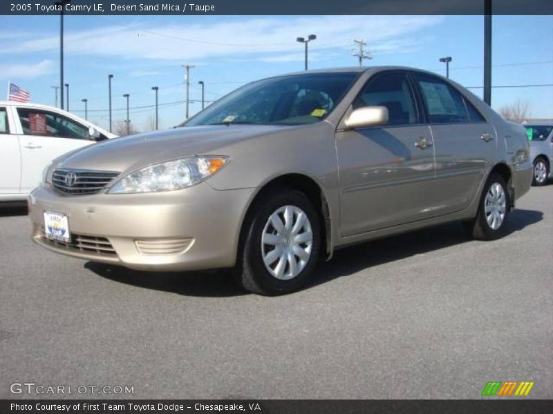 Desert Sand Mica / Taupe 2005 Toyota Camry LE
