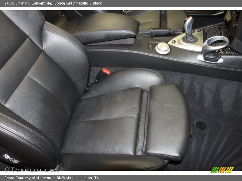  2008 M6 Convertible Black Interior