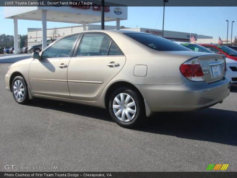 Desert Sand Mica / Taupe 2005 Toyota Camry LE