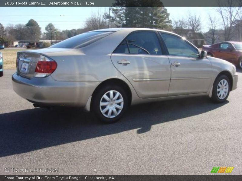 Desert Sand Mica / Taupe 2005 Toyota Camry LE