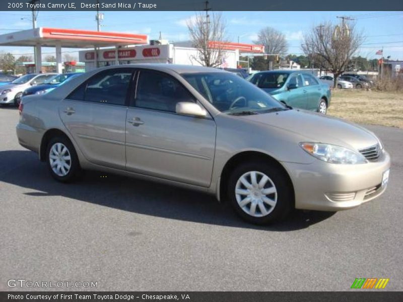 Desert Sand Mica / Taupe 2005 Toyota Camry LE