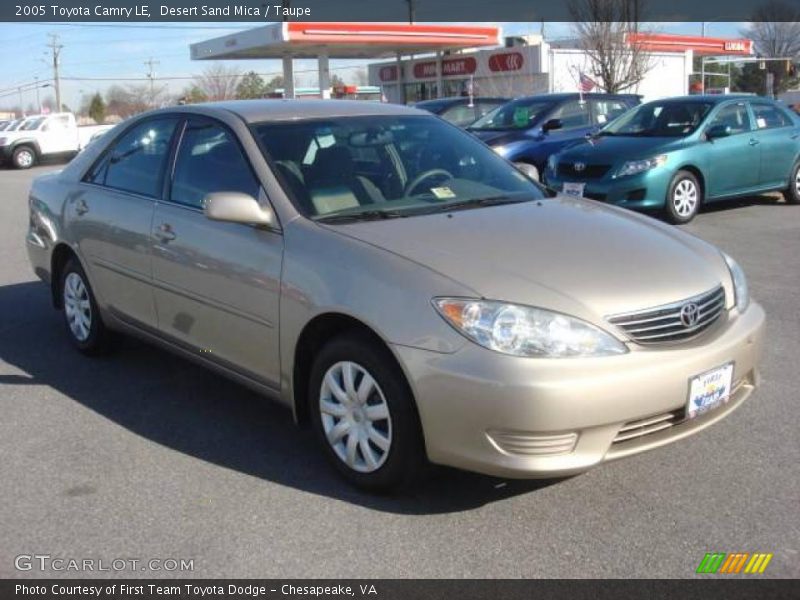 Desert Sand Mica / Taupe 2005 Toyota Camry LE